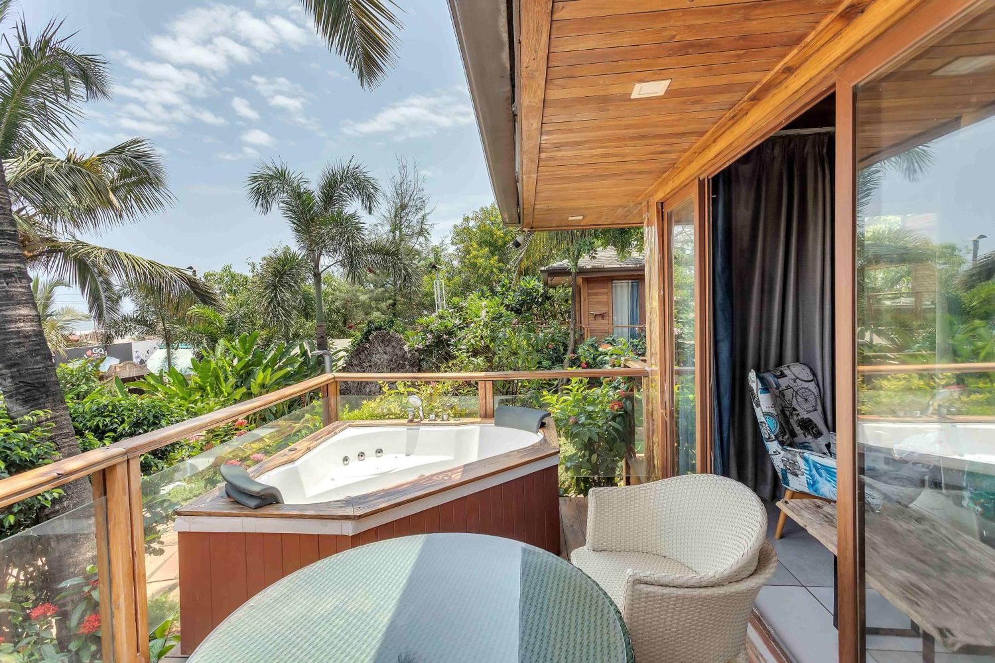The Baga Beach Resort Exterior foto